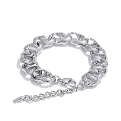 Universal Stainless Steel Waterproof Fashion Bracelet Gift (YH1832A Steel)