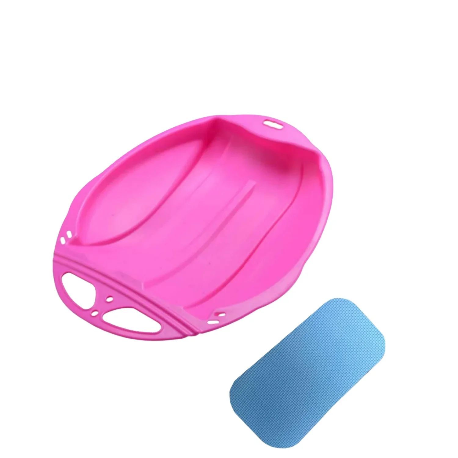 Winter Snow Sled for Kids and Adult Round Sand Slider Disc Toy