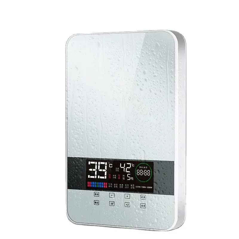 

Instant heating water heater Home 8000W high power Rapid heating Wall-mounted Bathroom and bathtub 3 seconds hot water