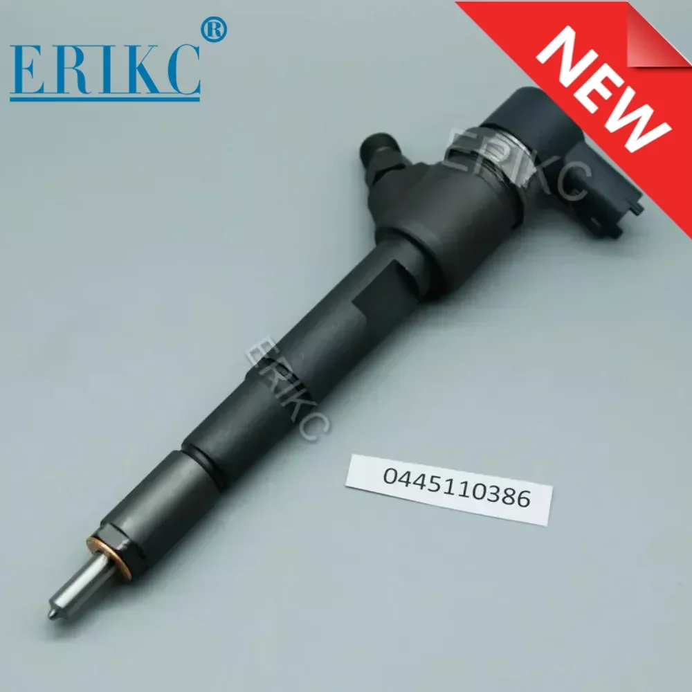 

ERIKC 0445 110 386 Fuel Tank Diesel Injector 0445110386 Common Rail Spare Parts Injection 0 445 110 386