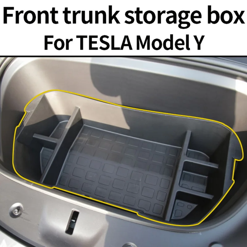 Fach in der Armlehne Tesla Model 3 -  Frunk Tesla Zusatzprodukte