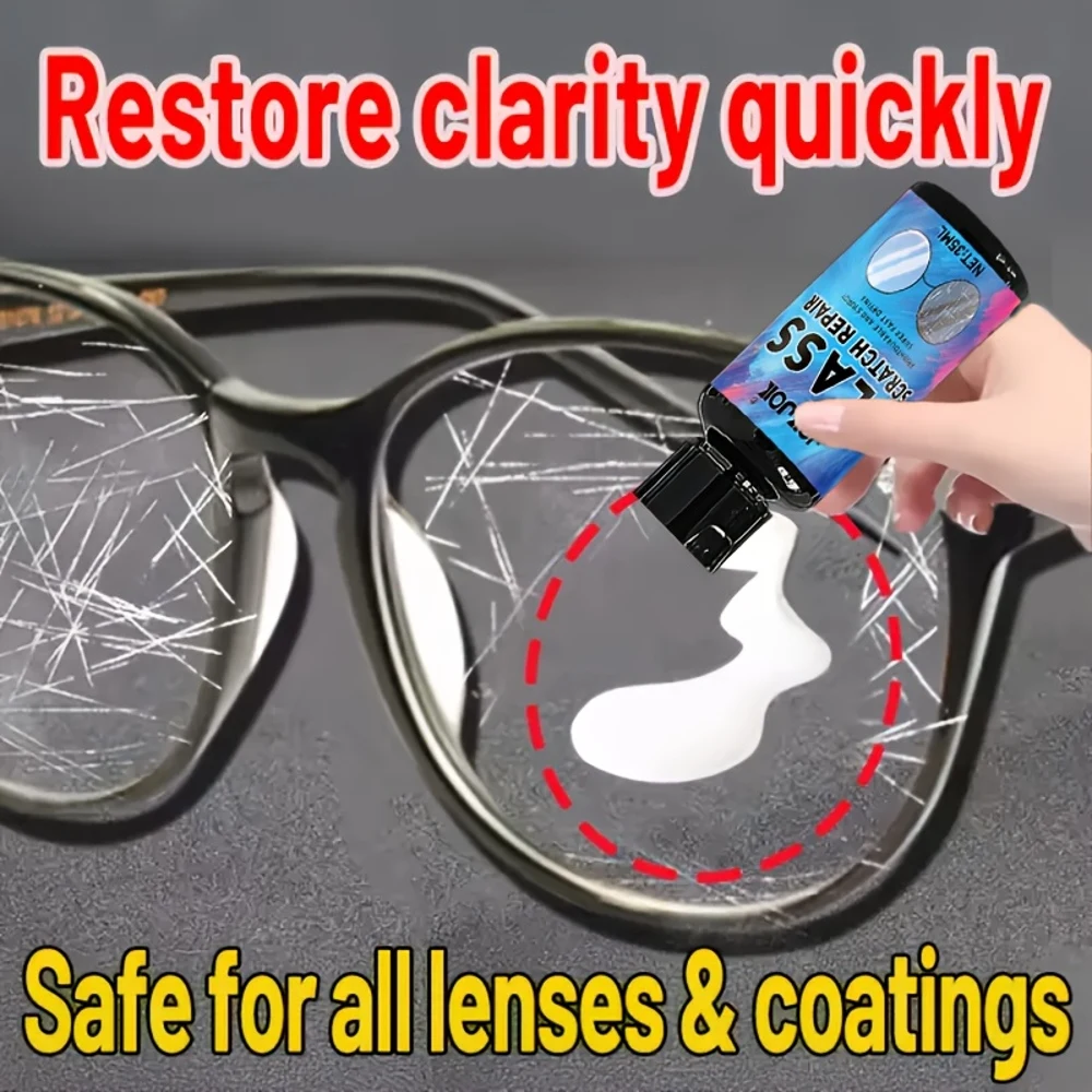 JOKJOK Glass and Glasses Scratch Repair Kit Multi-Purpose