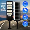 100000LM Solar Light Commercial LED Outdoor Dusk To Dawn Solar Street Light Road Area Lamp Waterproof Backyard Security Lighting 3