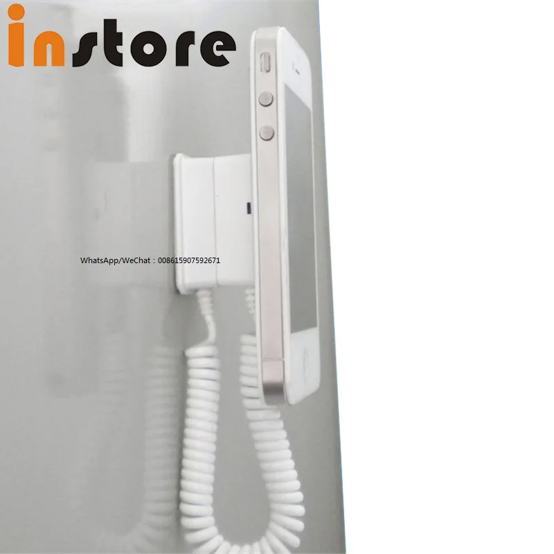 20 Pcs Cell Phone Wall Mount Anti Theft Holder Mobile Phone Mechanical Security Display Stand