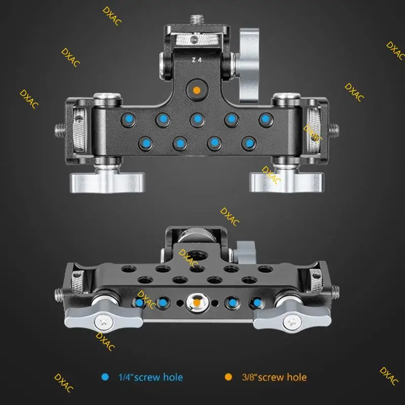 DXAC Aluminum Alloy 3-Position Live Streaming Stand PTZ Adapter Horizontal Vertical Multifunction Expansion Accessory