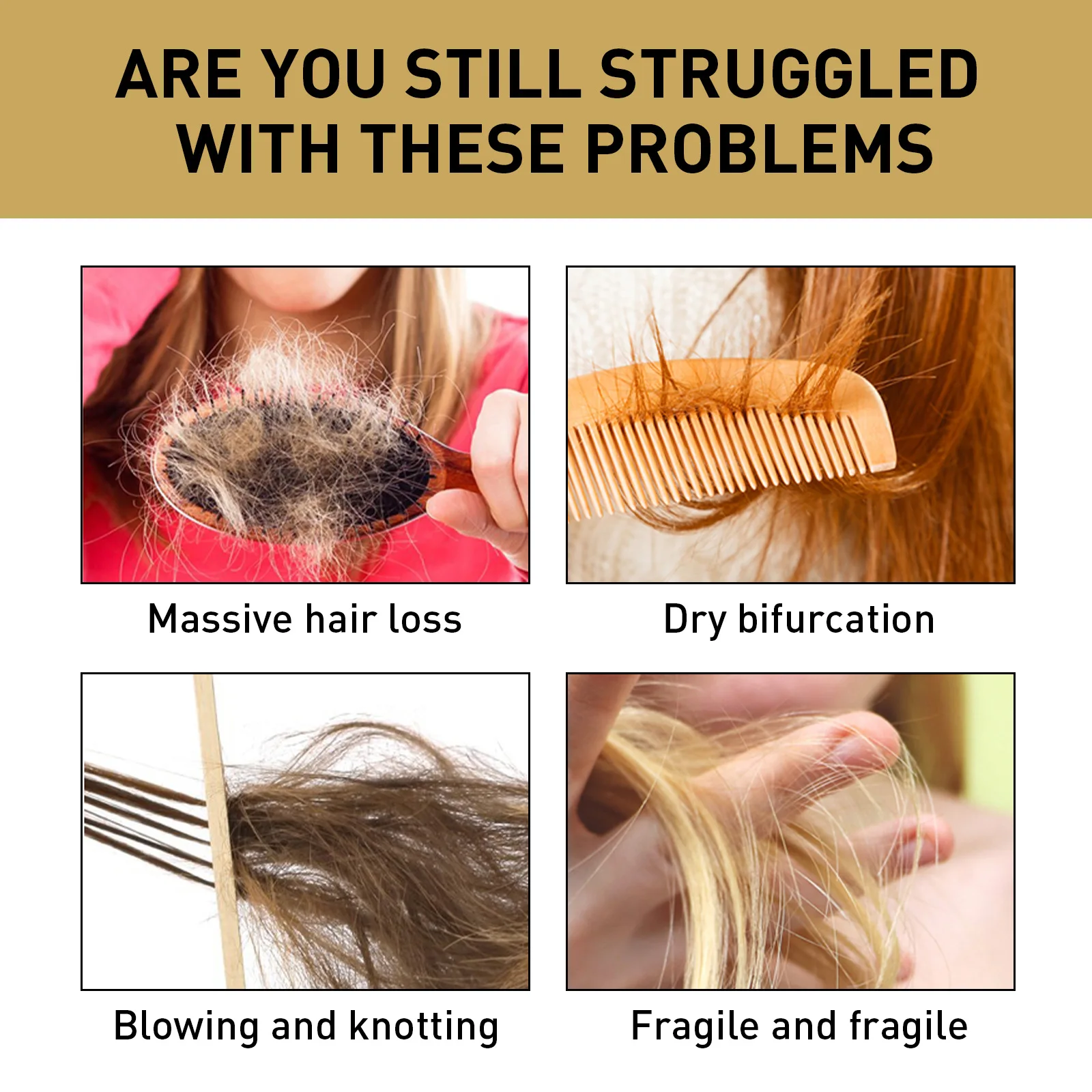 Ginger Regrowth Shampoo Anti Hair Loss Oil Control Dandruff Removal Moisturiz Nourish Scalp Repair Damaged Hair Growth Shampoo 4