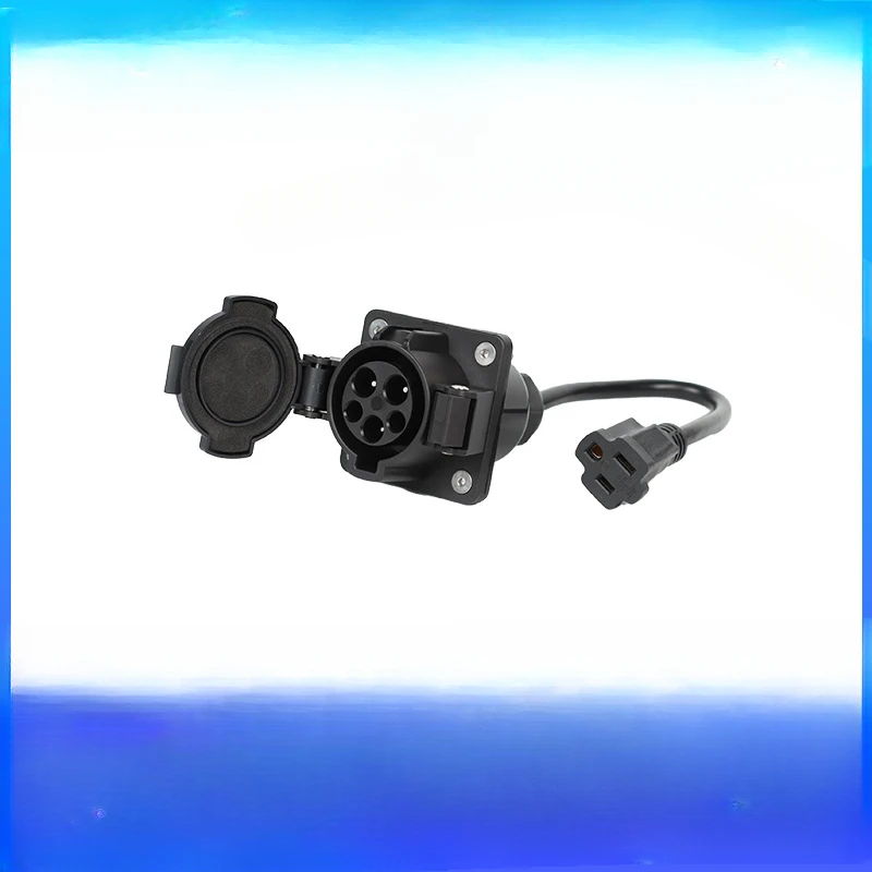 

American standard socket Type1SAE J1772 to NEMA 5-15 socket American standard socket pile end power adapter