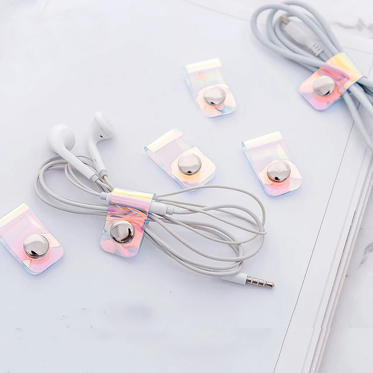 USB Earphone Lines Cable Protector Organizers Holder Package Women Men Portable Packing Organizers PVC Travel Accessories 2