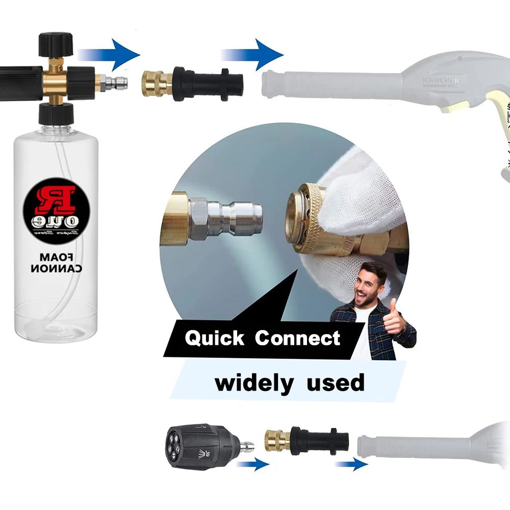 Karcher ��ü�� ���� �ͼ� �� �����, 0-65 �� ���� ������ ����, 1/4 ��ġ, K2 K3 K4 K5 K6 K7