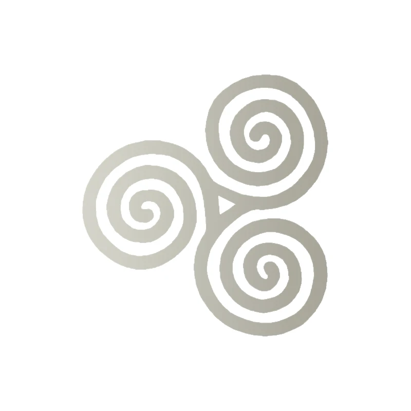 Celtic Triskele Vinyl Car Decal - Pagan Wiccan New Age Design Sticker