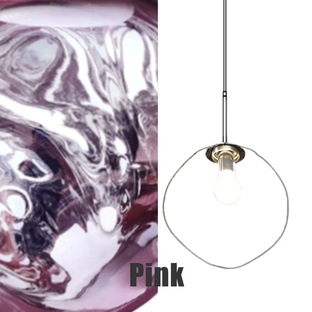 Modern Glass Pendant Light Nordic LED Lava lustre Dining Room Living Room Cabinets Home Decor Hanging Lamps Ceiling Chandelier - Image 5