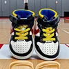 Spring and Autumn Baby Shoes Classic Trendy PU High Top Sports Shoes Basketball Shoes Soft Sole Lightweight Walking Shoes 2
