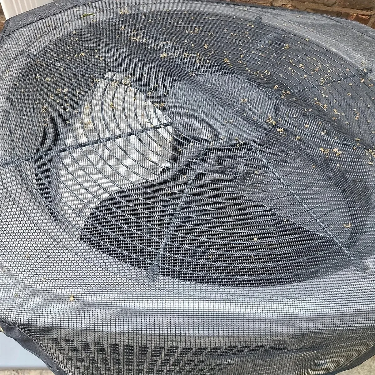 Description Picture 5 of itemAir Conditioner Covers for Outside Units Central Ac Cover Leaf Guard Heavy Duty Mesh AC Defender for Outdoor Square Units,Black