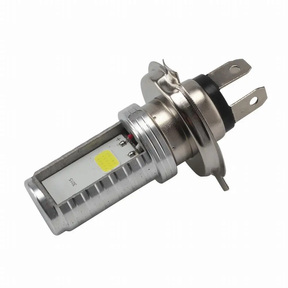For Motorcycle H4 6500K LED Hi/Lo Beam Front Light Bulb Super Bright Headlight motorcycle headlight bulb