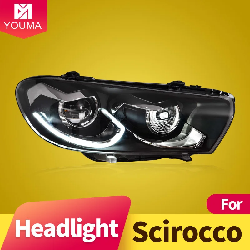 

Передняя фара в сборе для VolksWagen Scirocco 2009-2014