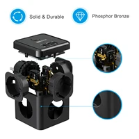 EU Plug Electric Power Strip Cube with 3 AC Outlets 3 USB Port  2400W 5V 2.4A Multi Socket with Switch for Home Without Cable - Image 6