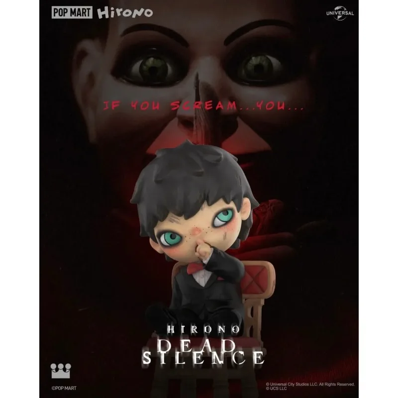 POPMART Hirono × Dead Silence Figure Limited Edition Hanging Card