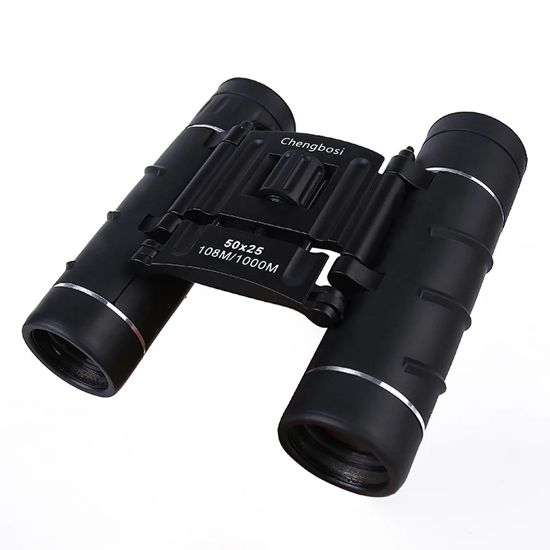 

High Power Binoculars 50X25 Telescope Hd Optical Compact Handheld Binocular for Concert Camping Hunting Russian Military Lens