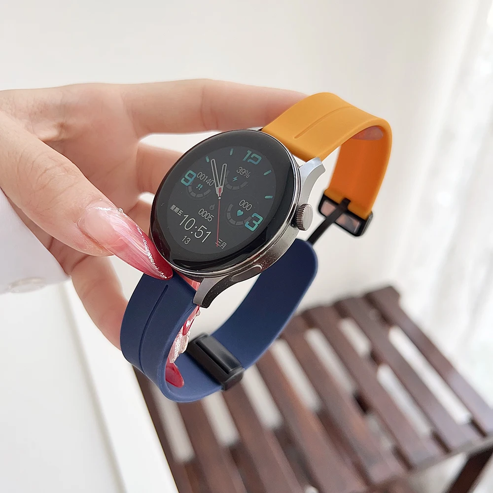 Adjustable Silicone Loop Strap - Premium Watchband Accessory
