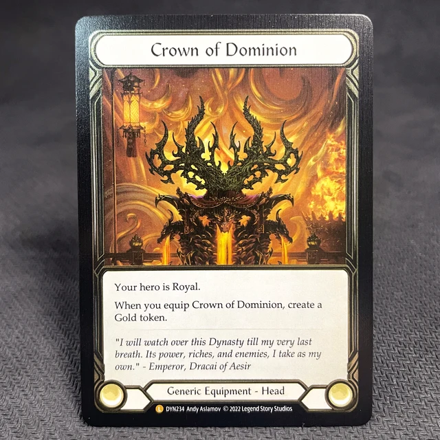 【FaB】Crown of Providence Cold Foil Crown of Providence | Uprising | Star City Games