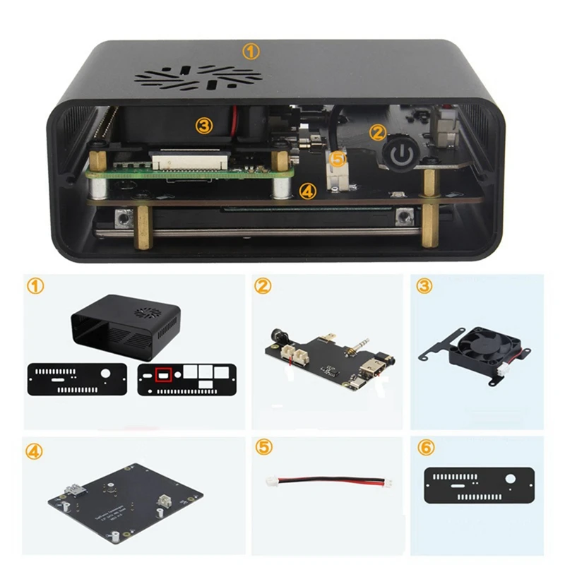 Naspi Lite ŰƮ + X823 Ȯ  + X-C2   + ̽,   SATA HDD/SSD ϵ ũ NAS 丮 