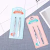 Stainless Steel Eyebrow Trimming Clip Set Flat Oblique Jaws Practical Eye Brow Clips Brow Hair Removal Tools Eyebrows Tweezers 6