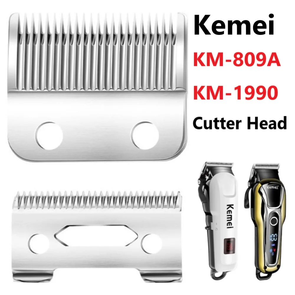 

Kemei Professional Hair Clippers cutting machine Blade For KM-1990 KM-809A hair clipper accessories Replacement Blade Head