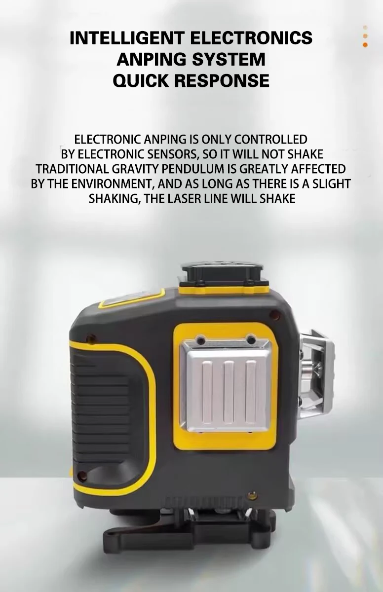 DEG 12 lines green beam Electronic Anping laser level High precision Tile tiling