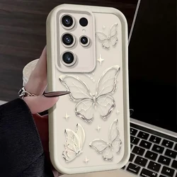 Elegant Butterfly Design Soft Phone Case - Samsung A06 5G (TYW - 337HKX761A1)