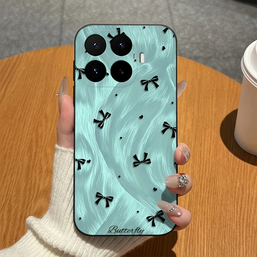 Abstract Art Print Matte Silicone Scratch-Resistant Phone Case - Lightweight Coque