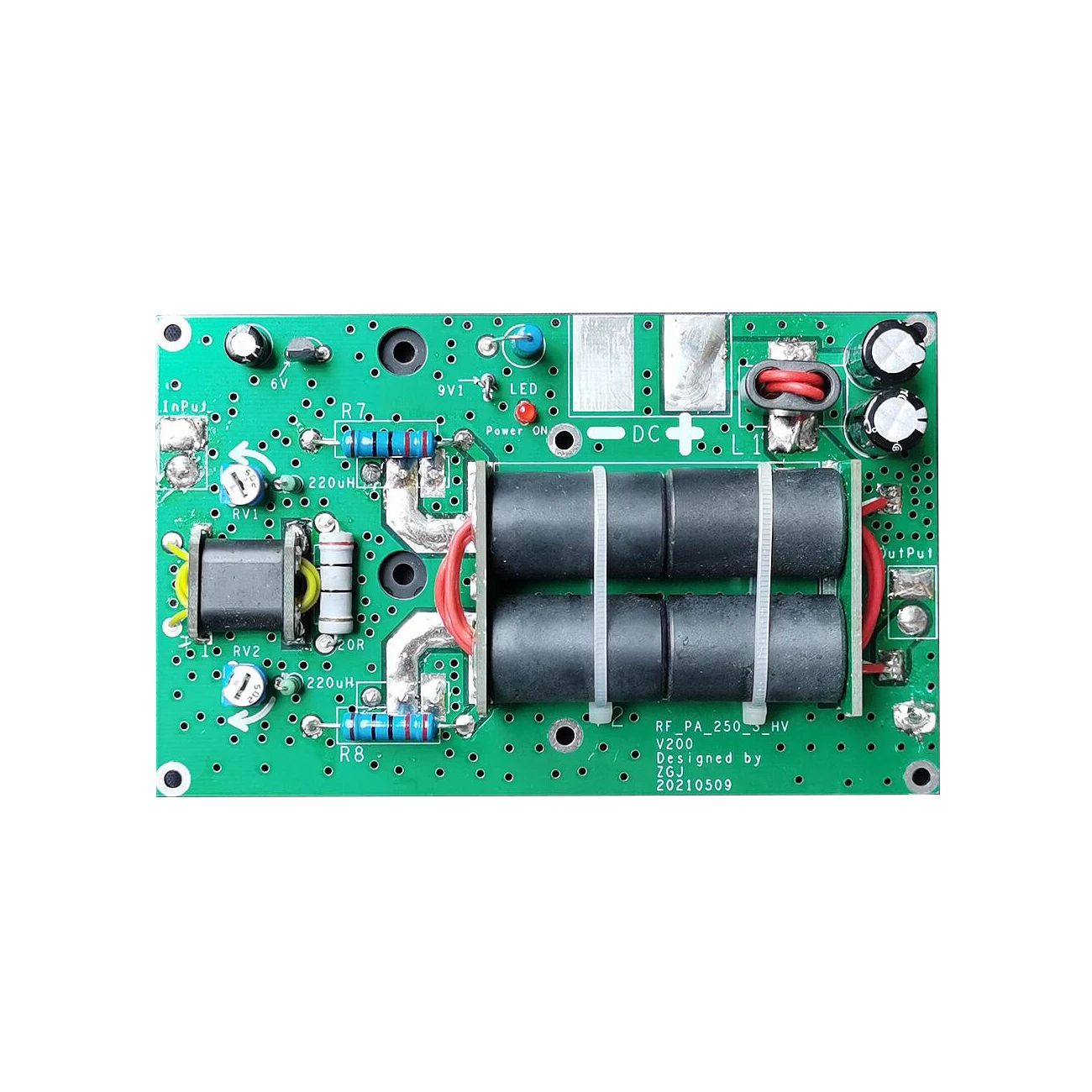 Audio Amplifier 180W HF Linear RF Power Amplifier 3-15MHz High Frequency Radio Station Short Wave RF Amplifier Board KITS Wireless Transmission