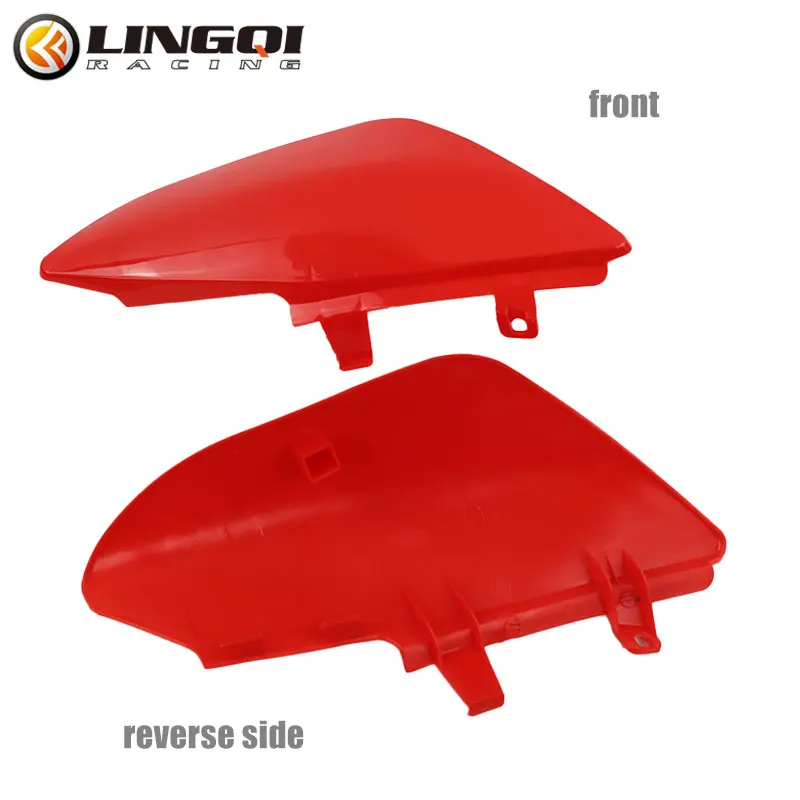 LING QI Motorcycle CRF50 Plastic Kits Fairing Cover Rear Side Fender Splash-Proof Mudguard For CRF 50 Pit Dirt Bike Parts