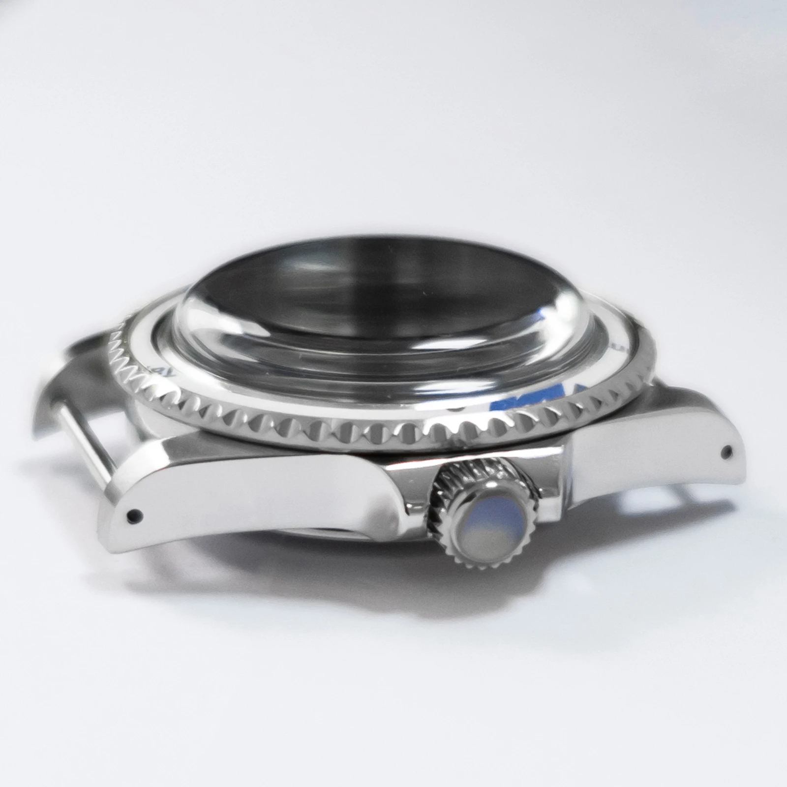 39.5Mm Custodia Vintage Cinturino Giubileo Copertura Acrilica 36.5Mm Gmt Lunetta Rotazione Bidirezionale Per Movimento Nh35/Nh36