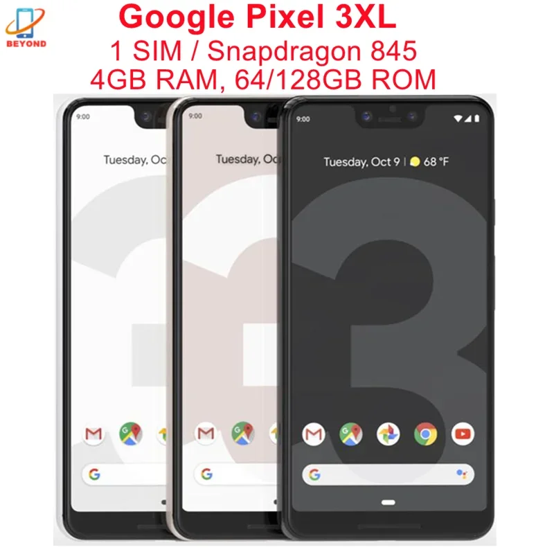 Google Pixel - Google Plxel 3XL本体 Google Pixel 3XL 64GB Black (Unlocked) Good Condition