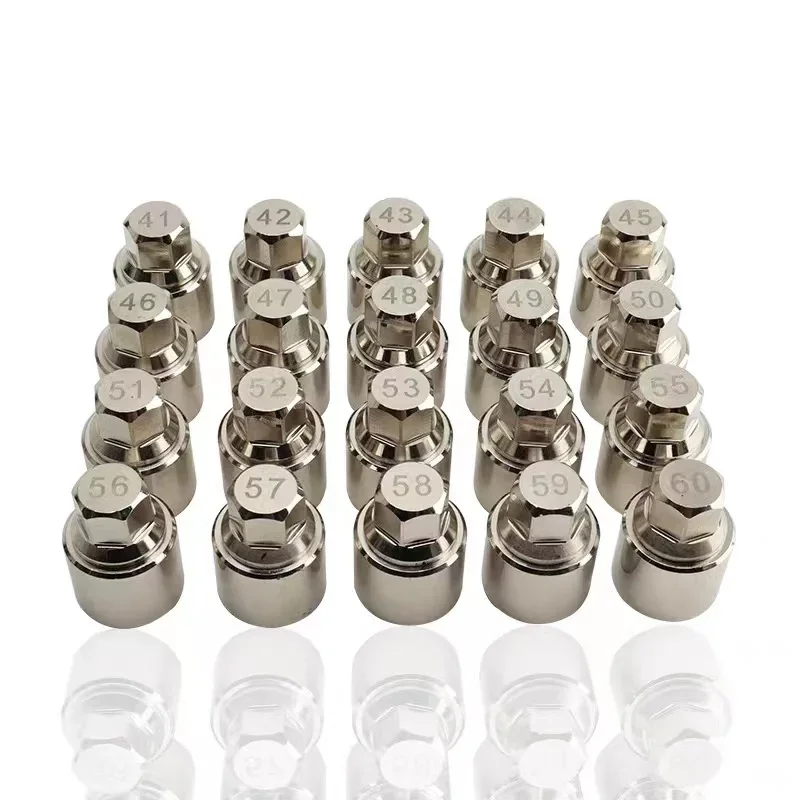 Aramox Chiave di Serratura a Ruota Antifurto Presa Lugnut Sostituzione Sostituzione per Rimozione Dado di Emergenza per 1 3 5 6 Serie 7 X1 X2 X3 X4 X5 X6 Z4 (043