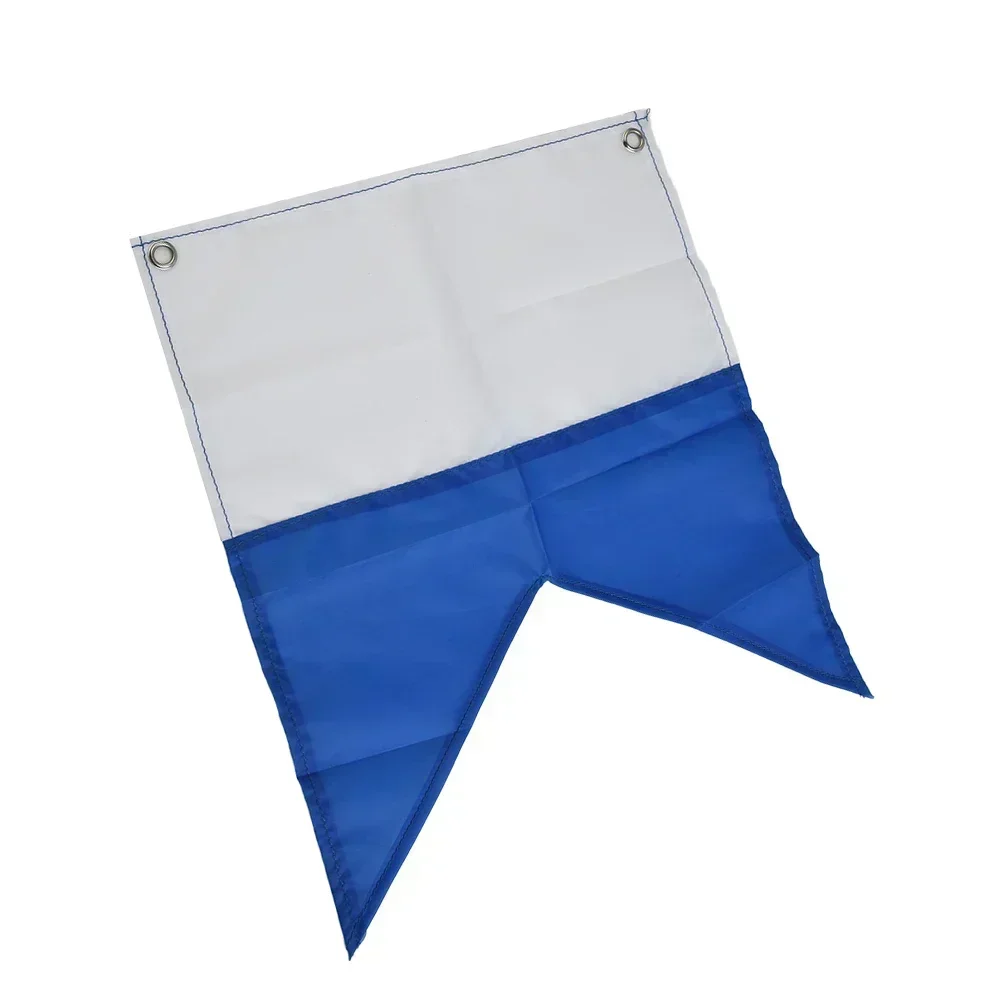 Scuba Dive Dive Boat Flag Seawater Resistant 35x30cm/72x60cm Accessories Blue White Marker Replacement Scuba Diving Polyester