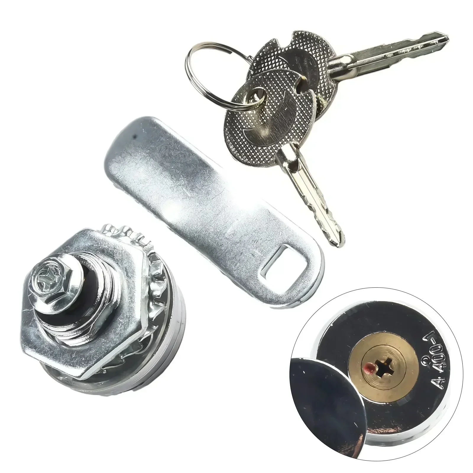 Cilindro In Ottone 70mm 35 35mm R13 Camma Corta Con 3 Chiavi Compresa Elettroerosione 31089285 - Foto 9