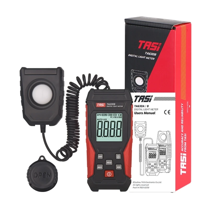1pc Lighting Engineering Digital Luxometer Professional Handheld Light Meter High Accuracy Luxmeter Illuminometer Photometer 4