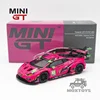 MINI GT 1:64 Huracin GT3 EVO2 #83 lron Dames 2023 Daytona 24 Hrs LHD Diecast Model Car 1