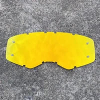 Lunettes de soleil à lentilles pour Scott, pour moto d'extérieur, Dirtbike, accessoire d'hélicoptère, or, bleu, argent, couleur claire 2