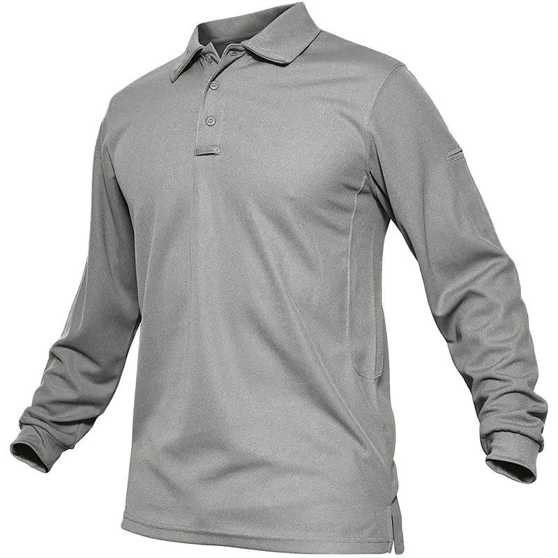 Sport t shirt men's outdoor performance training long sleeve quick dry breathable hiking mountaineering