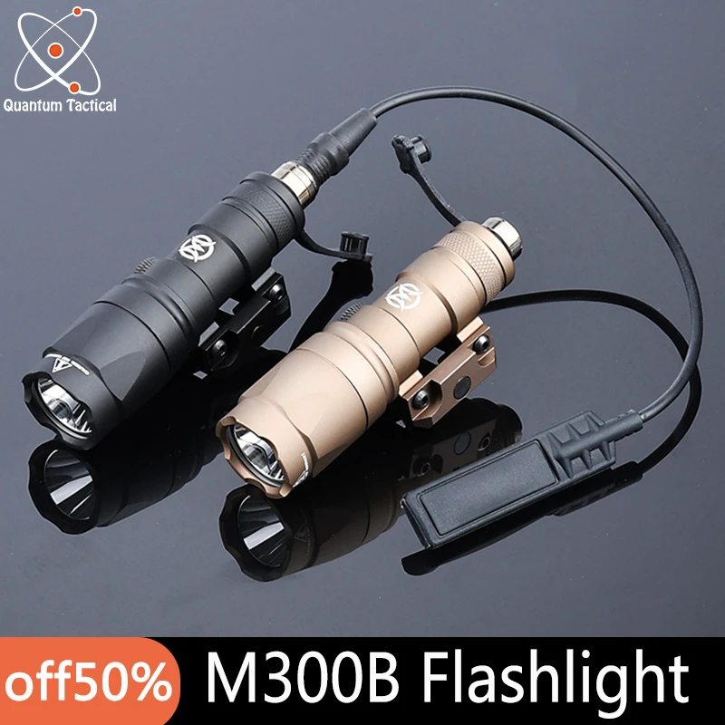 Tactical M300 M300A Flashlight Surefir Mini Scout Light Airsoft Weapon
