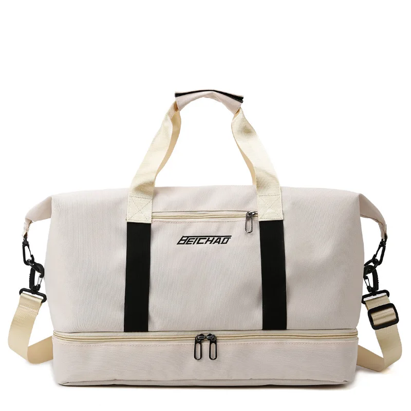 Women's Travel Portable Bag Distance Travel Luggage With Large CapaCity, Lightweight, Dry Wet Separation, Sports Fitness