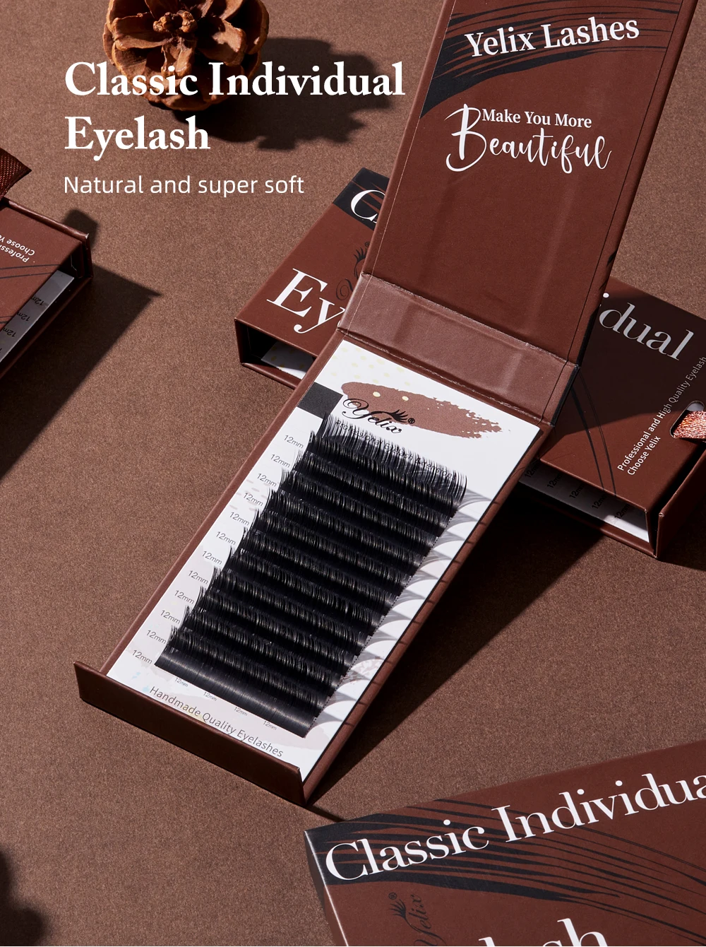 The Beauty Call Elite Lash Trays Luxurious Volume: ELITE Silk 3D+ Russian Volume Eyelashes In C Curl (.05/.07mm) ELITE Silk 3D+ Lashes C Curl - Foto 12