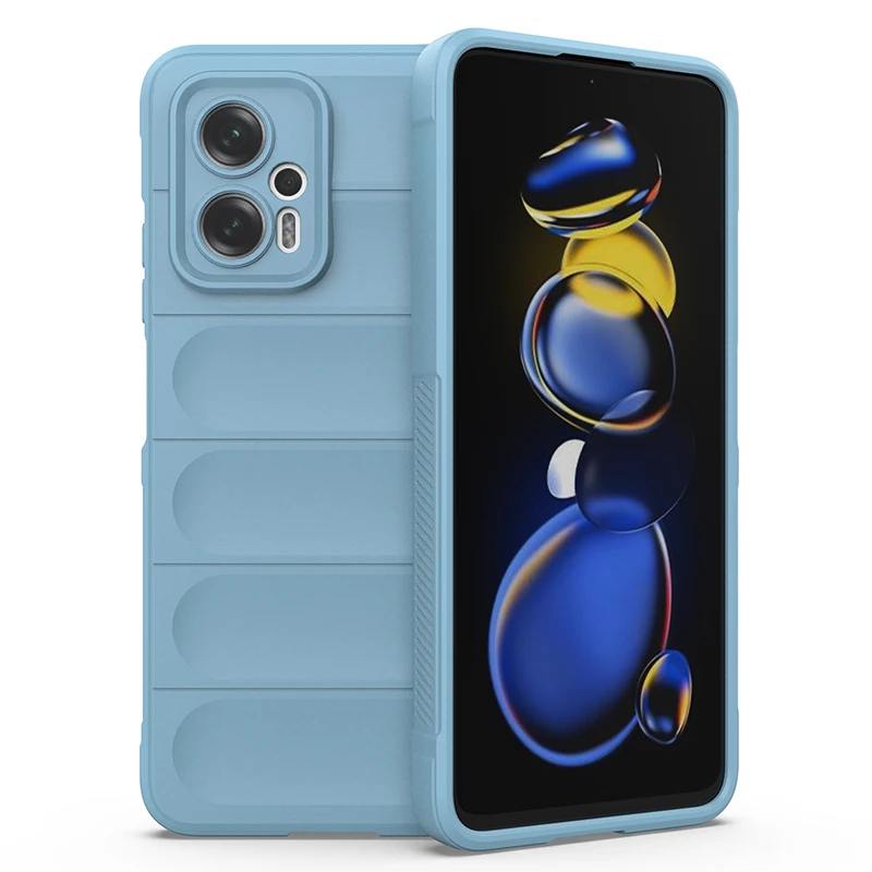 Shockproof Silicone Back Cover - Durable Protective Phone Case