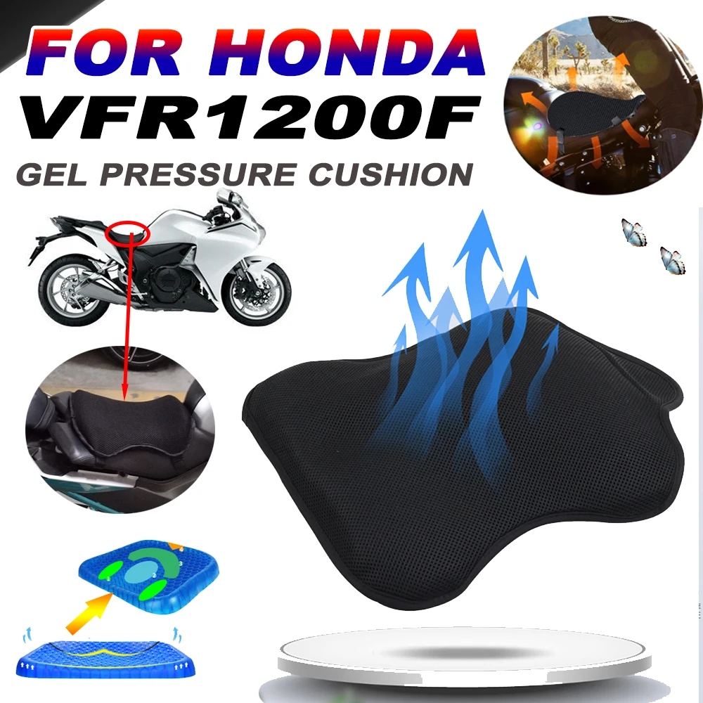 For HONDA VFR1200F VFR 1200 F VFR 1200F all year 2018 Motorcycle Accessories Breathable Pressure Relief Gel Cushion Cover - AliExpress