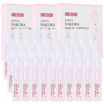LAIKOU Japan Sakura Serum Ampoule Intensive Hydration Even Tone Smooth Lines 2ml*30