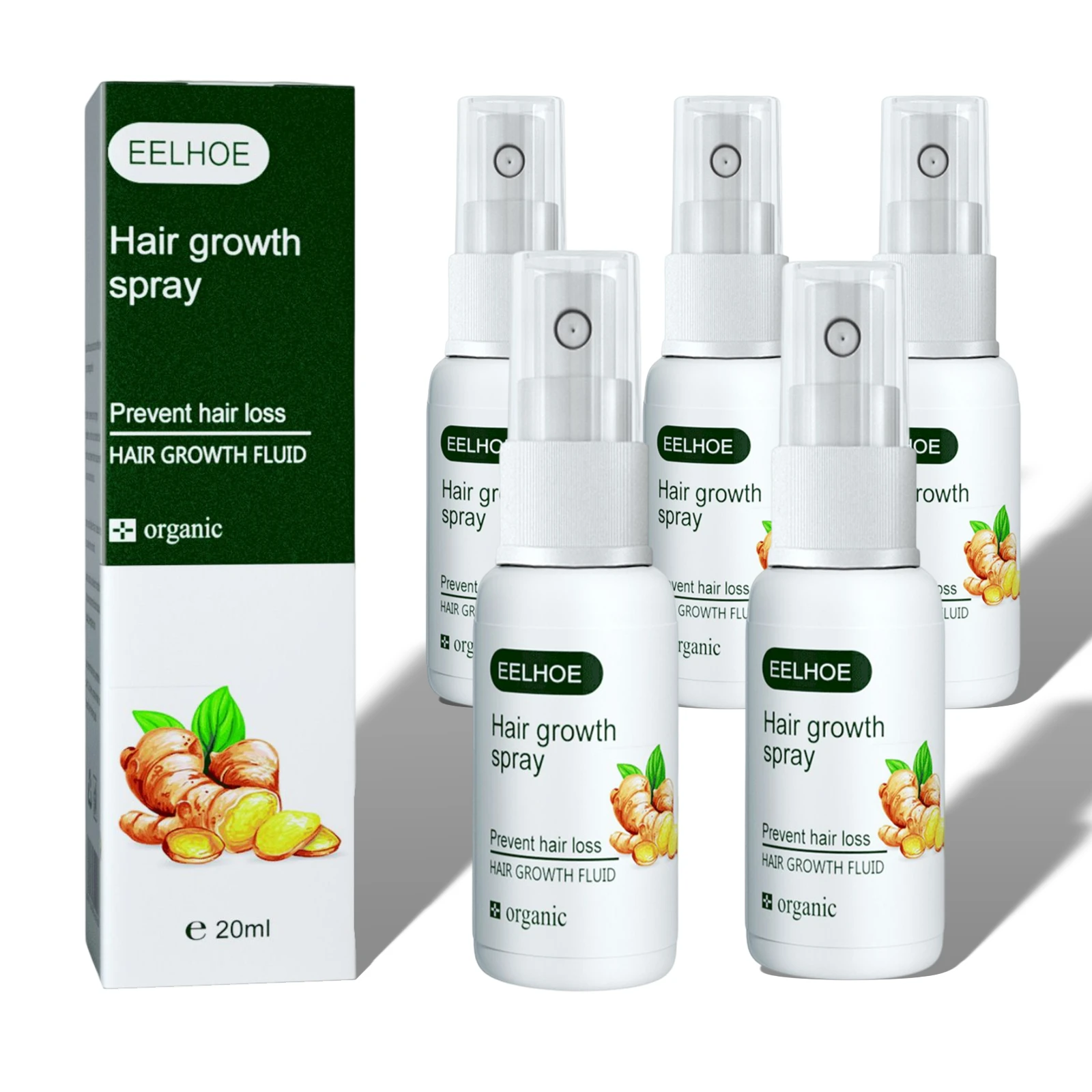 

Fast Hair Growth Oil Hair Treatment Sprays Ginger Anti Hair Loss Serum Nourish Scalp Regrowth Hair Thinning Dry Repair Care