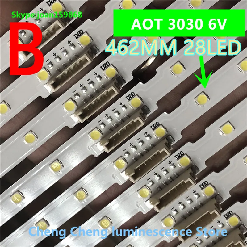 LED Backlight Strip for UE43NU7100 43NU7100 UE43UN7020 V8N1-430SM0-R0 LM41-00606A UE43NU7199 UE43NU7195 BN96-45954A BN61-15482A led lights