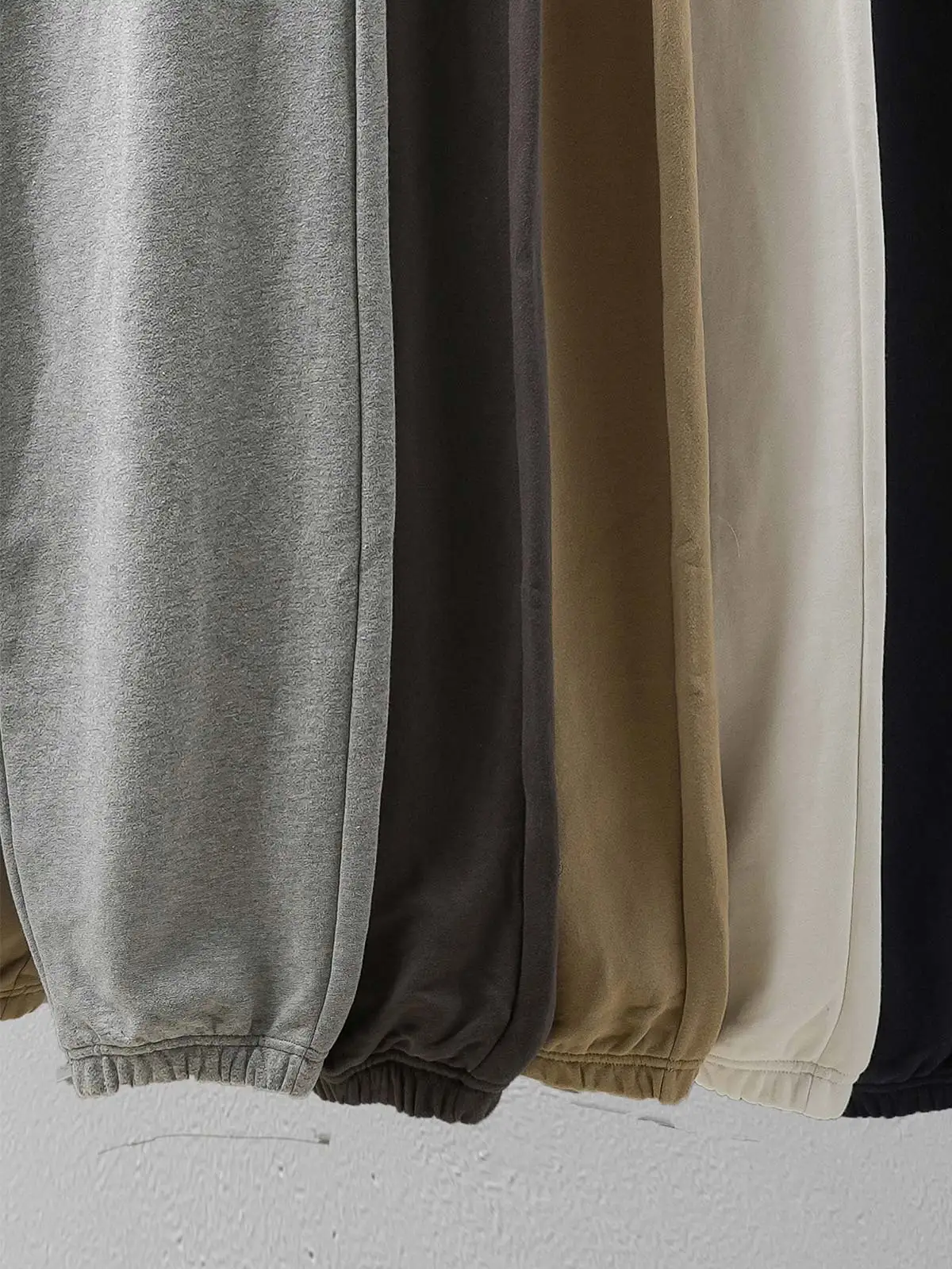 DUKEEN 500G Heavyweight Men Sweatpants Spring and Autumn 100% Cotton Loose Casual Sport Jogger Pants Men's Drawstring Trouse 3
